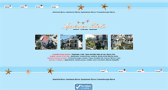 Desktop Screenshot of apartmani-njivice.com