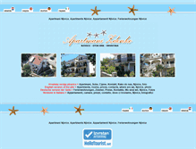 Tablet Screenshot of apartmani-njivice.com